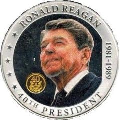 Medal - Ronald Reagan 40th President