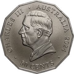 50 Cents - Charles III 1st Portrait - 50 Years of NAIDOC
