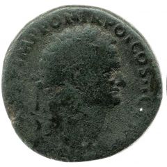 Sestertius - Titus PAX AVGVSTI S C, Pax