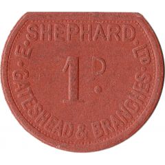1 Penny - E. Shephard Ltd - Gateshead