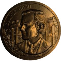 Medal - Inaugurated George Bush, President of the United States