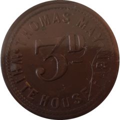 3 Pence - Thomas May Whitehouse Farm