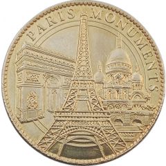 Jeton touristique - Arthus Bertrand - Paris monuments