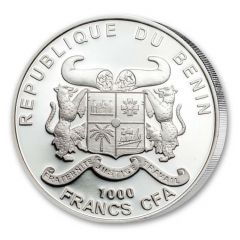 1000 Francs CFA Peace and Love