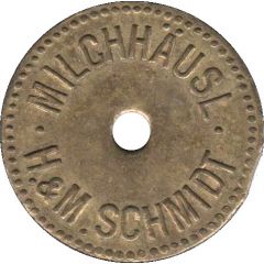 1/2 Liter Bier HandM Schmidt, Milchhäusl