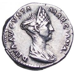 Denarius - Ulpia Marciana CONSECRATIO