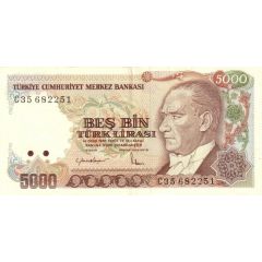 5000 Lira