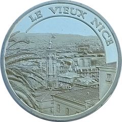 Tourist token - Souvenirs et Patrimoine - Nice - Le vieux Nice ⌀34 mm