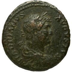 Dupondius or As - Hadrian CLEMENTIA AVG COS III P P S C, Clementia