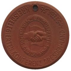 Medal - 3rd Party conference of the SED