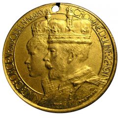 Medal - George V and Mary Coronation North East Devon