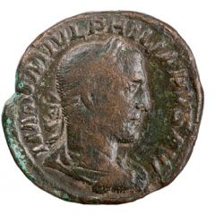 Sestertius - Philippus I FELICITAS TEMP S C, Felicitas
