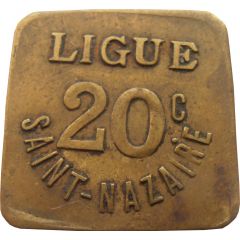 20 Centimes - Ligue Saint-Nazaire [44]