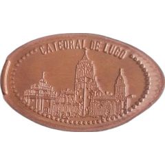 Elongated coin - Cathedral of Lugo