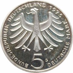 5 Deutsche Mark Albert Schweitzer