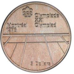 5 Dollars Montréal Olympics