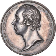 Medal - George III British Victories in India, silver