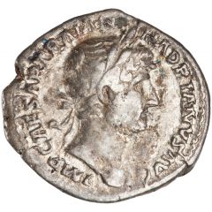 Denarius - Hadrian P M TR P COS III PRO AVG, Providentia