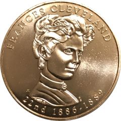 Medal - First Spouse Frances Cleveland 1st Term
