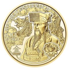100 euros L`or de Chine