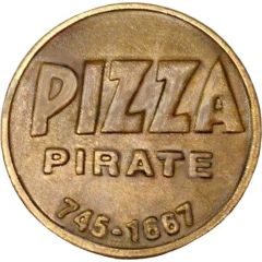 Token - Pizza Pirate Benicia, California