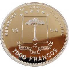 7000 Francos CFA Kingfisher