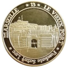 Token - Fonderie Saint Luc Marseille - Le vieux port / Château d`If