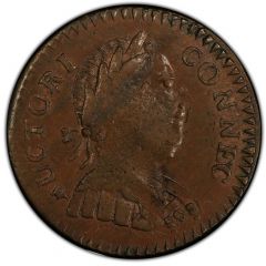 1/2 Penny - Copper `ET LIB INDE`
