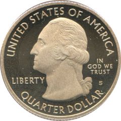 1/4 Dollar `Washington Quarter` Homestead National Monument of America, Nebraska