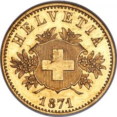20 Francs Voigt pattern