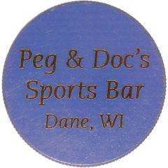 1 Bar Rail or Beer - Peg & Doc`s Sports Bar Dane, Wisconsin