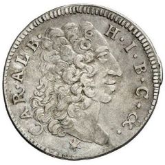 15 Kreuzers - Charles Albert