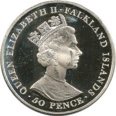 50 Pence - Elizabeth II Queen Victoria