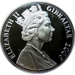 5 Pounds - Elizabeth II England `66 - Bobby Moore and Cup
