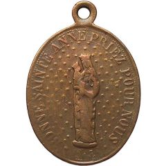 Medal - Sanctuary of Sainte-Anne-de-Beaupré Quebec