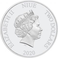 2 Dollars - Elizabeth II Green Lantern