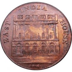 1/2 Penny Lancashire - Manchester / I. Fielding