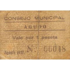 1 Peseta Agudo