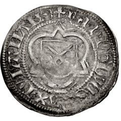 1/2 Schwertgroschen - Frederick III, John, and Albert Schneeberg