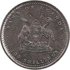 100 Shillings Monkey, steel