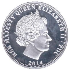 1 Crown - Elizabeth II William and Catherine, The Wedding Day