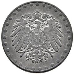 10 Pfennig - Wilhelm II type 2 - small shield, beaded border