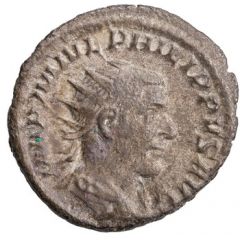 Antoninianus - Philippus I VICTORIA AVG, Victory