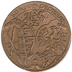 Counter Token - John George II Rechenpfennig, Saxony