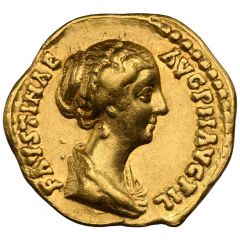 Aureus - Faustina the Younger VENVS, Venus