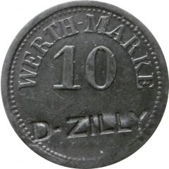 10 Pfennig - Zilly D - Zilly