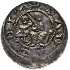 Denier - Ladislaus II the Exile Kraków mint