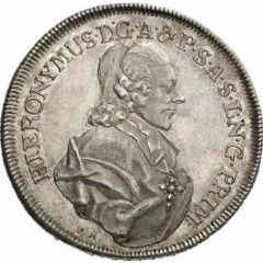 1 Thaler - Hieronymus von Colloredo type 1a