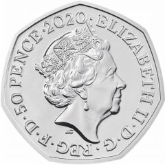50 Pence - Elizabeth II 5th portrait, Piglet