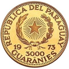 3000 Guaraníes Francisco Solano López